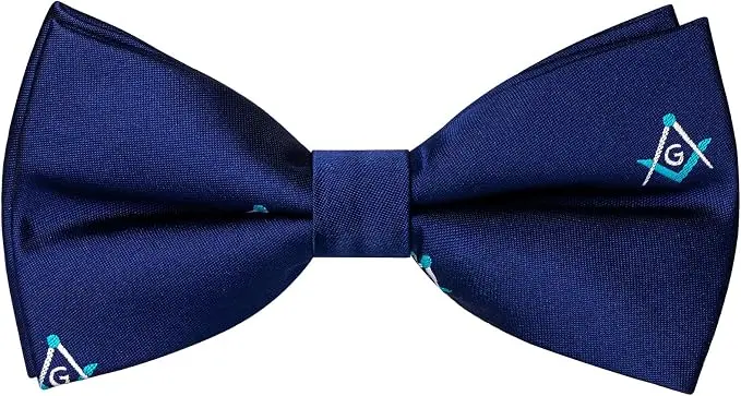 AMITER Masonic Bow Ties, Pre-tied Adjustable Bowties for Freemason Party… — product photo