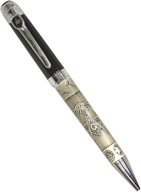 Dean & Associates D8070 Masonic Emblem Ink Pen — product photo