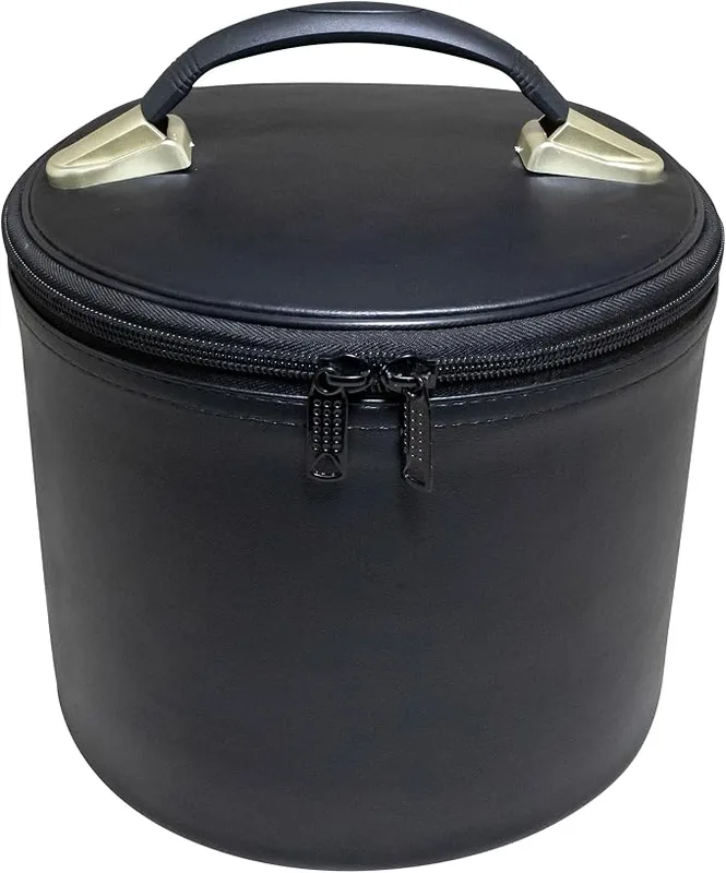 Deluxe Masonic Fez Hat Case Black — product photo