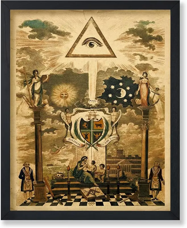 Poster Master Vintage The Eye of Providence Poster — product photo