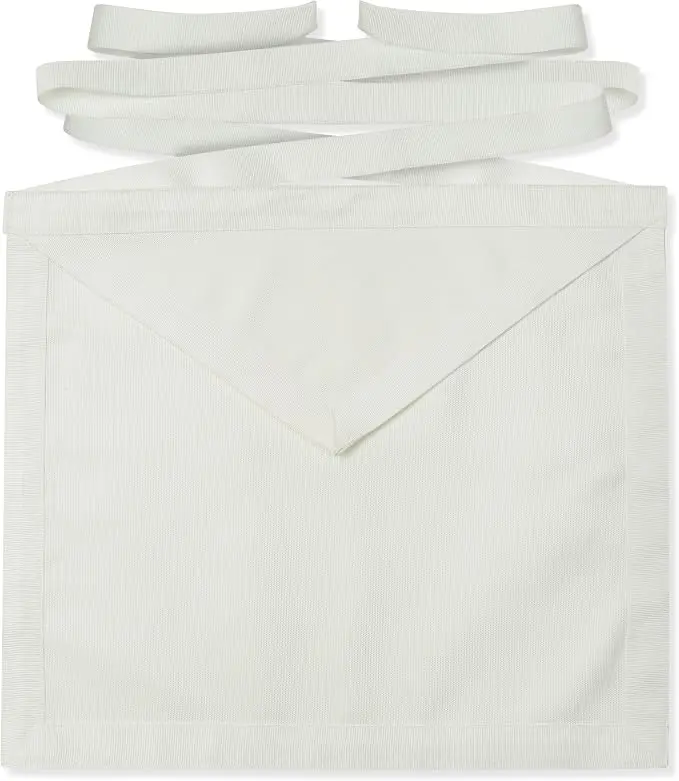 SialkotCrafts Premium Canvas Fabric Masonic White Apprentice Enterance Member… — product photo