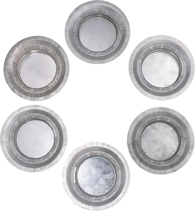 Tea Light Candle Holder Metal Lid Inserts by Mason Jar Lifestyle — product photo